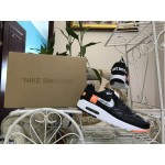 Nike "Just Do It" Air Max 1 Mens Running Shoes Black White Orange Shock 917691-002