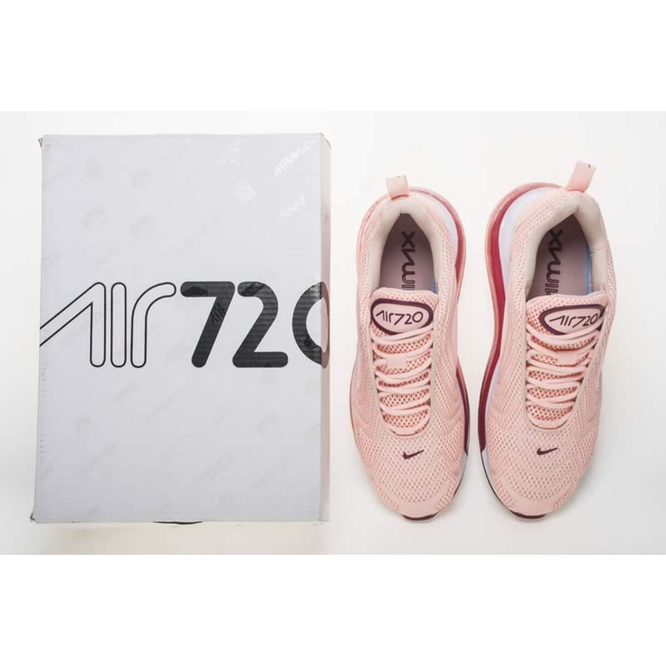 Nike Air Max 720 Womens Pink Sneakers Cheap Sale