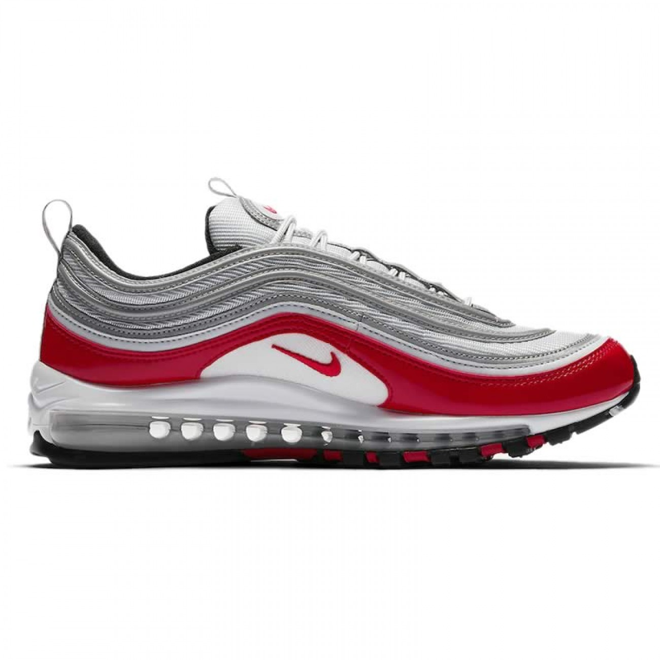Nike Air Max 97 "University Red / Silver" Mens Womens Shoes 921826-009