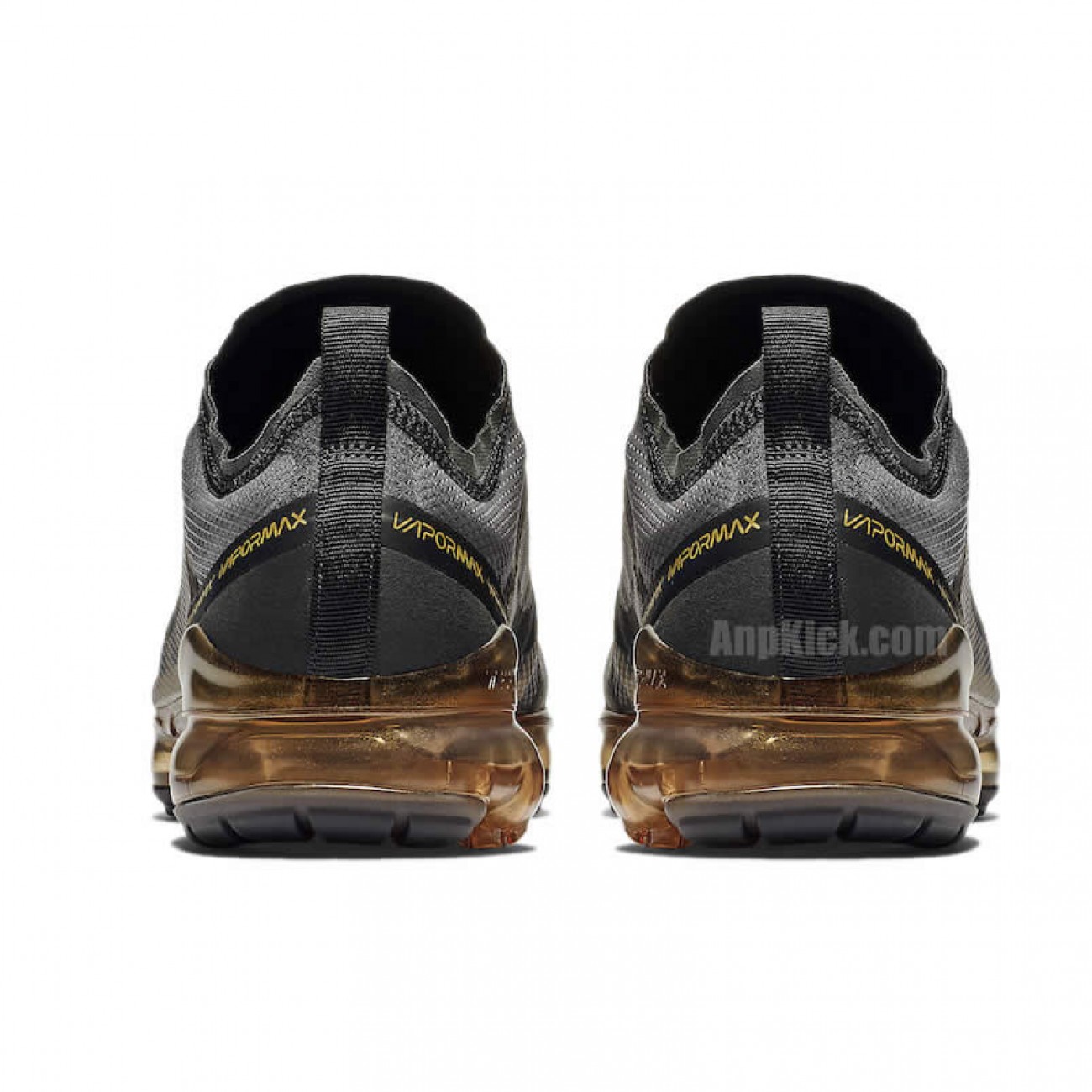 Nike Air VaporMax 2019 Run Utility Black Metallic Gold Shoes AR6631-002