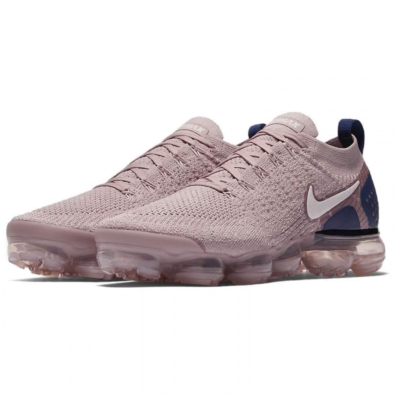 Nike Air Vapormax Flyknit 2.0 Taupe Blue Shoes 942842-201