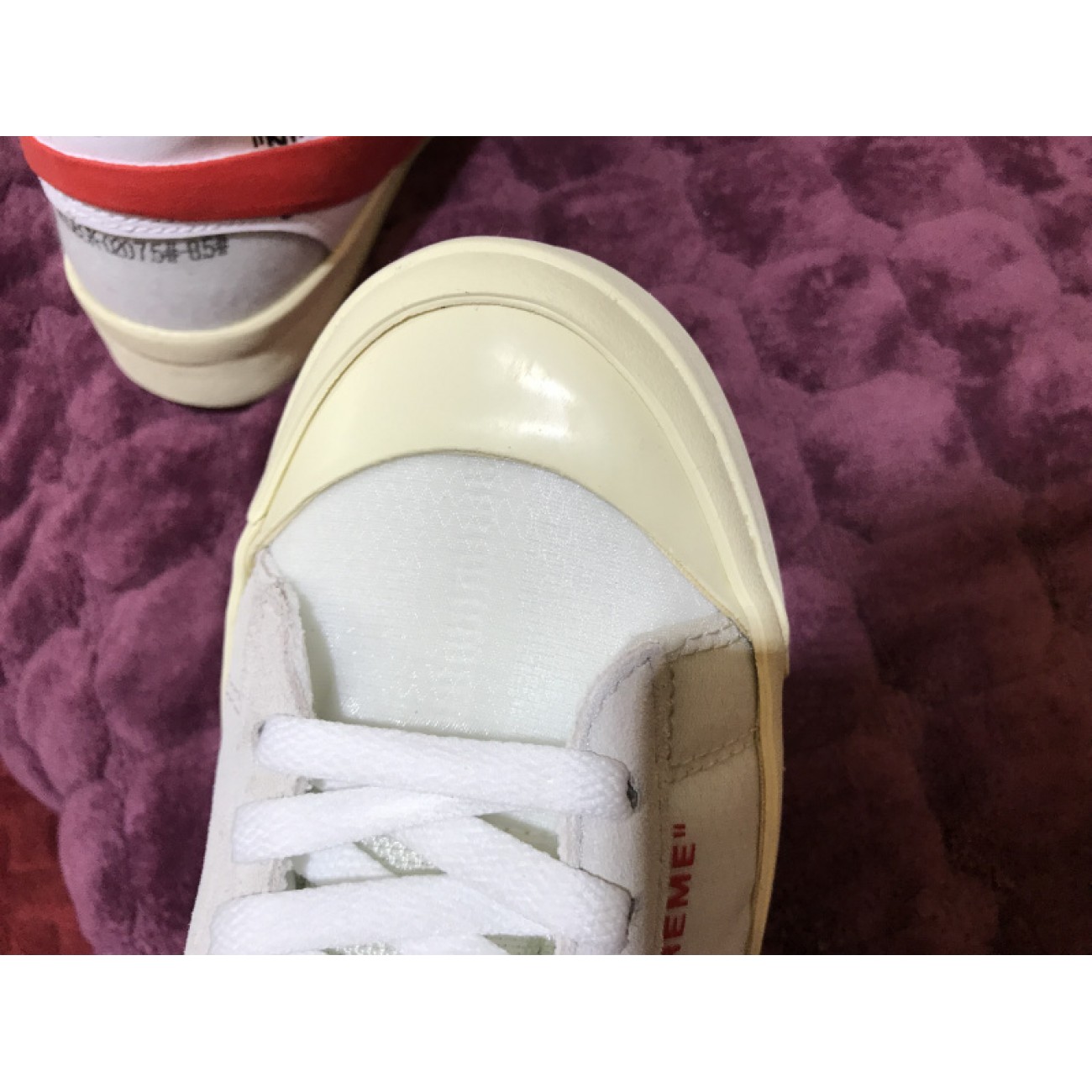 Nike Blazer x Supreme x Off-White OW White Red AA3832-006
