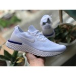 Nike Epic React Flyknit White Blue AQ0067-100