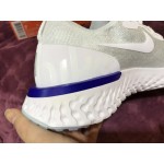 Nike Epic React Flyknit White Blue AQ0067-100