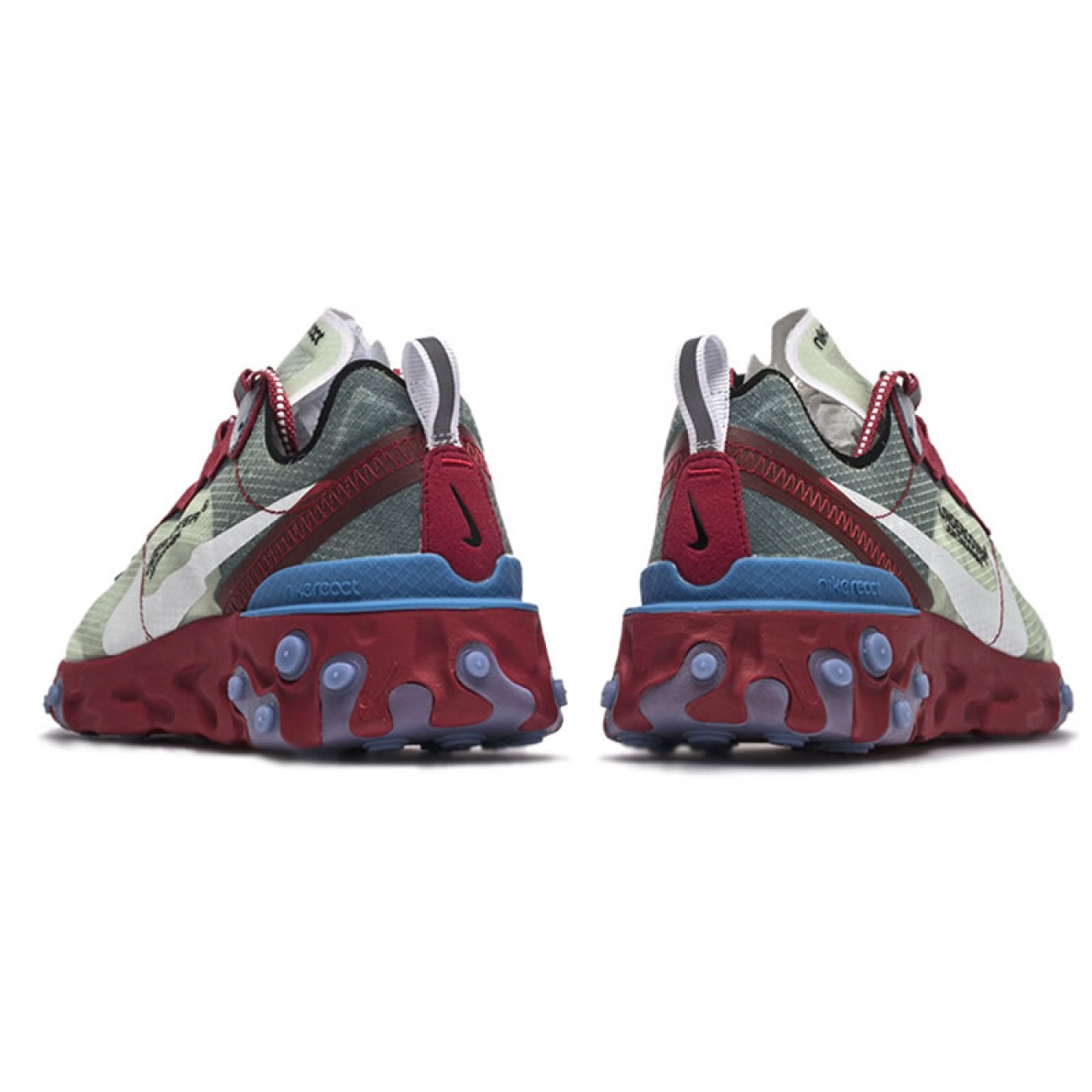 Undercover x Nike Epic React Element 87 Red/Green/Blue AQ1813-344