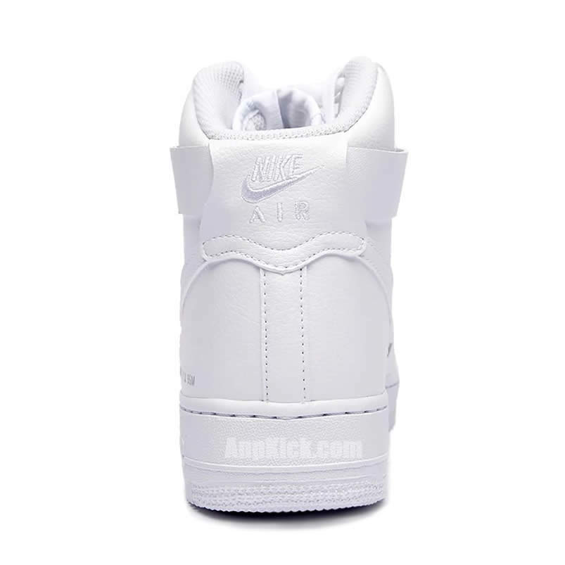 '1017 ALYX 9SM' x Nike Air Force 1 All White High Shoes 315123-111