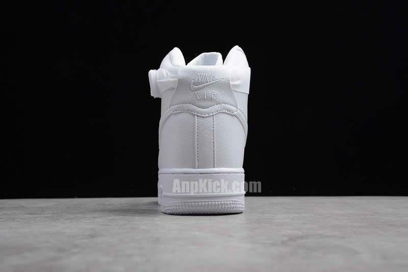 all white air force ones 1 high 07 af1 outlet shoes detail images (12)