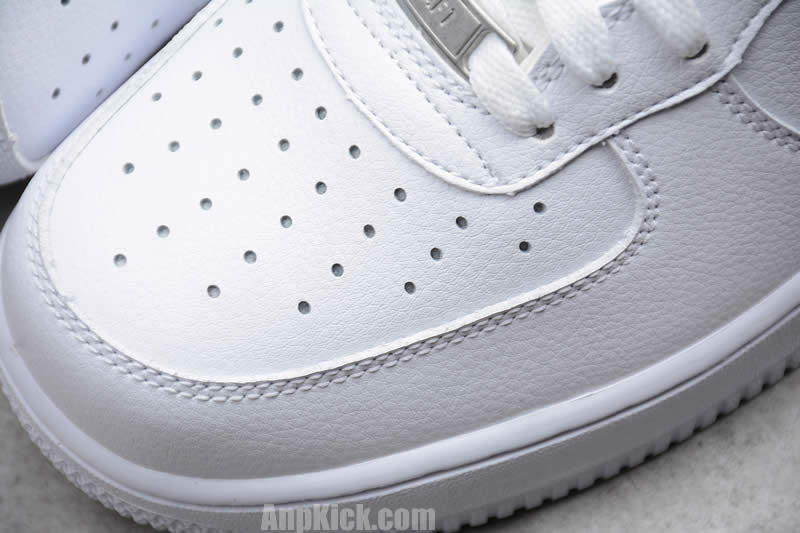 all white air force ones 1 high 07 af1 outlet shoes detail images (2)