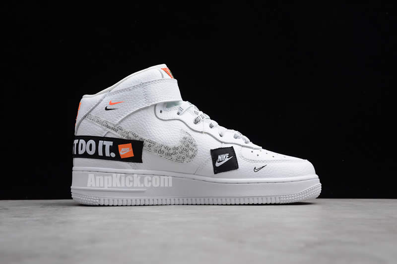 Custom Air Force 1 High 'Just Do It' AF1 White/Black Cheap Price For Sale BQ6474-100