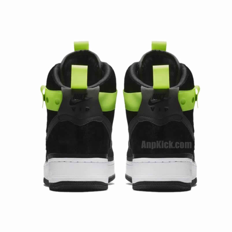 Magic Stick x Nike Air Force 1 High VIP 'Black Velour' Sneakers 573967-003