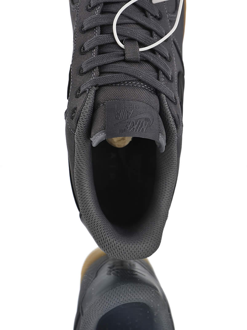 Nike Air Force 1 07 Lv8 Style Black Gum Shoes Aq0117 002 Pics (10) - newkick.org