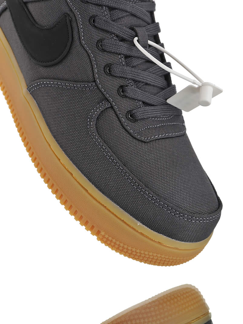 Nike Air Force 1 07 Lv8 Style Black Gum Shoes Aq0117 002 Pics (8) - newkick.org