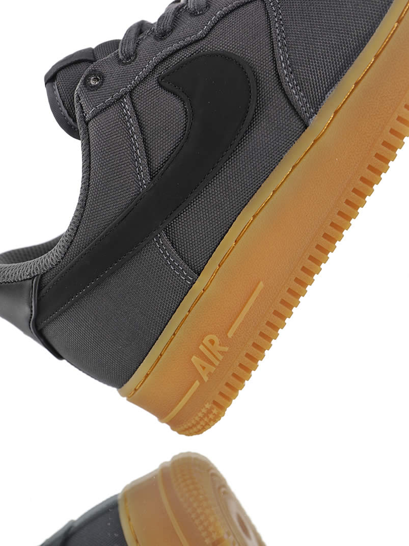 Nike Air Force 1 07 Lv8 Style Black Gum Shoes Aq0117 002 Pics (9) - newkick.org