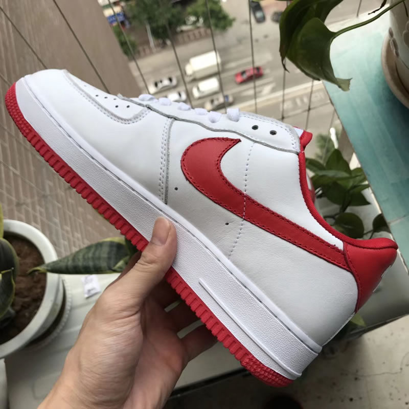 Nike Air Force 1 Low AF1 'Fo Fi Fo' White/Red AQ5107-100