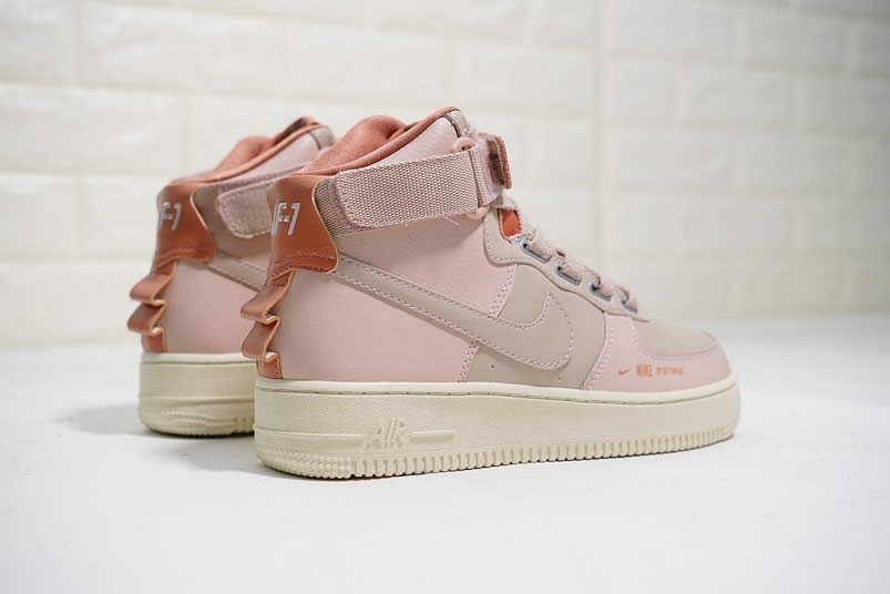 Nike Air Force 1 Utility Women's 'Particle Beige' Pink Shoes Pics AJ7311-200