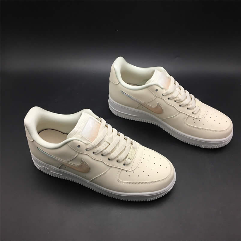 Nike Air Force 1 Womens Jelly Puff Wmns Af1 Low For Sale Pale Ivory Shoes Ah6827 100 (2) - newkick.org