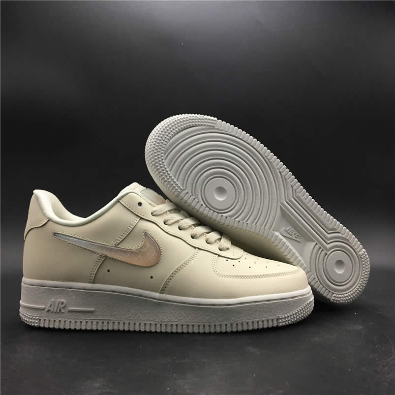 Nike Air Force 1 Womens Jelly Puff Wmns Af1 Low For Sale Pale Ivory Shoes Ah6827 100 (3) - newkick.org
