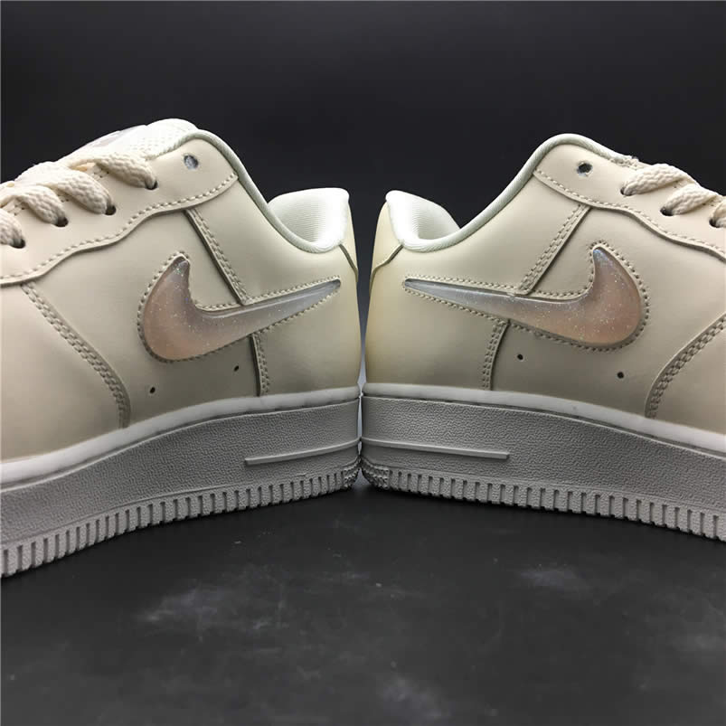 Nike Air Force 1 Womens Jelly Puff Wmns Af1 Low For Sale Pale Ivory Shoes Ah6827 100 (4) - newkick.org