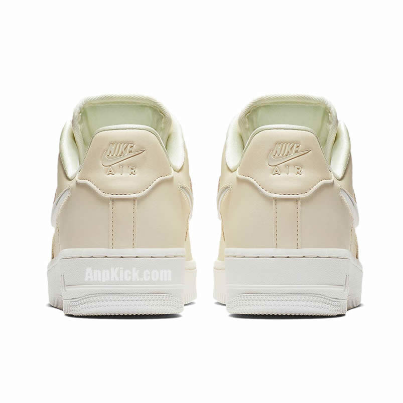 Nike Air Force 1 Womens Jelly Puff Wmns Af1 Low Pale Ivory Shoes Ah6827 100 (5) - newkick.org