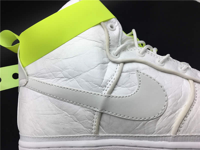 white air forces ones 1 green magic stick high 07 vip qs detail images (2)