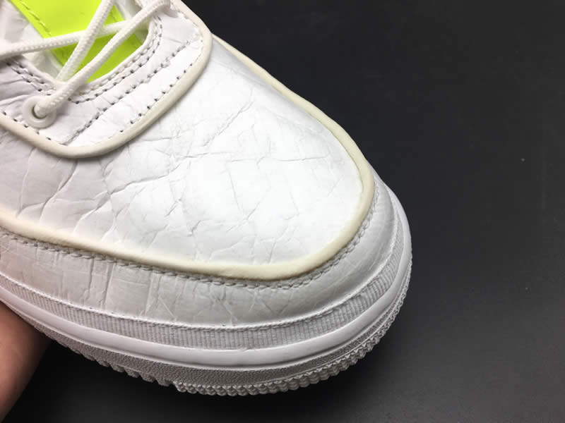 white air forces ones 1 green magic stick high 07 vip qs detail images (6)