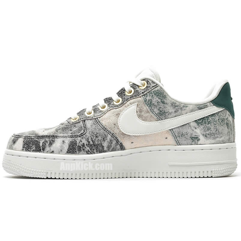 Womens Nike Air Force 1 Low 07 Lxx White Oil Grey Shoes Ao1017 100 (2) - newkick.org