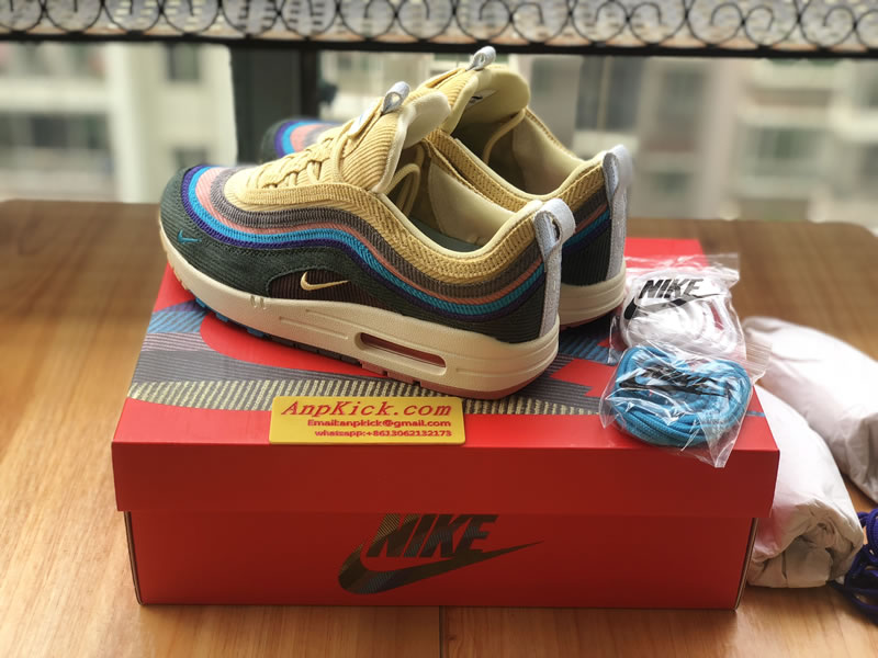 Nike Air Max 1 97 VF SW Sean Wotherspoon Shoes AJ4219-400 Left Side