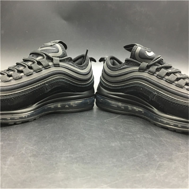 Nike Air Max 97 UL 17 SE Ultra Suede 'Triple Black' Mens Womens Shoes Release Date 924452-001
