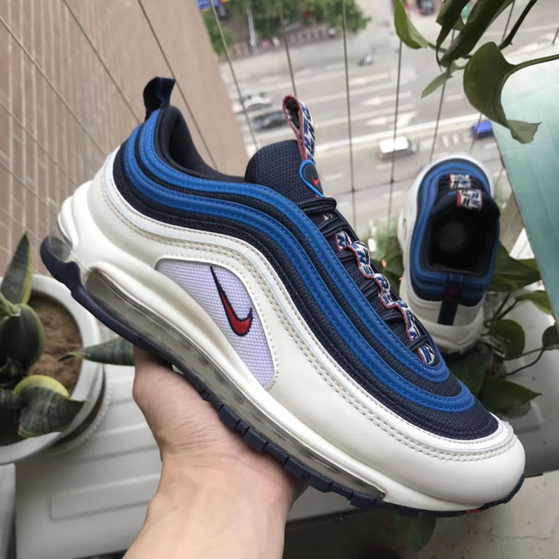 Nike Air Max Plus 97 TT SE Obsidian/Blue/University Red For Sale In Hand Side Image