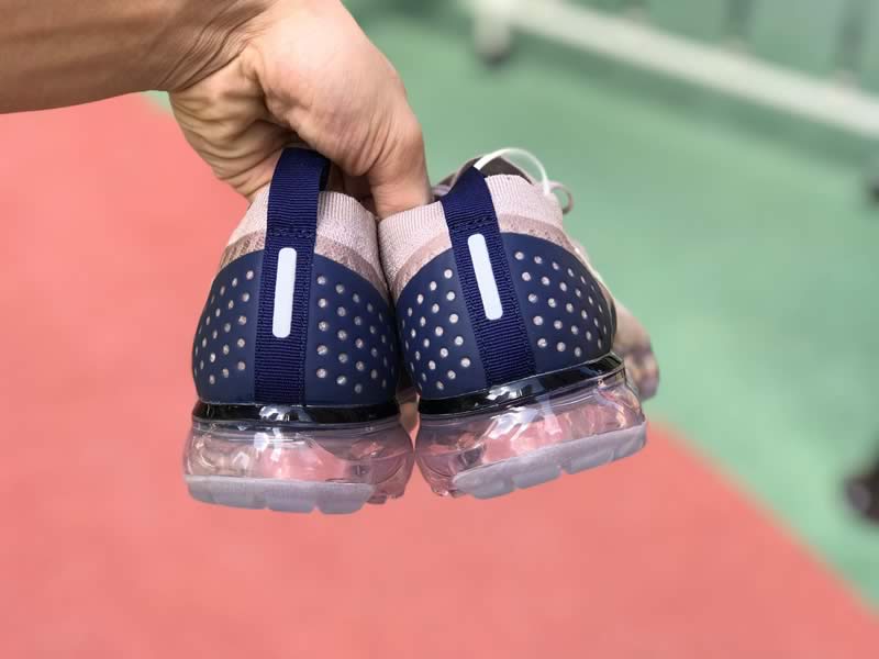 nike air vapormax flyknit 2.0 taupe blue shoes detail images (12)