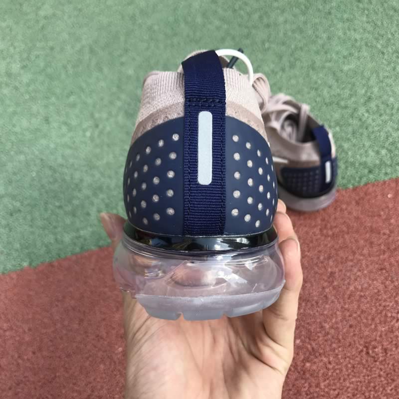 nike air vapormax flyknit 2.0 taupe blue shoes detail images (2)