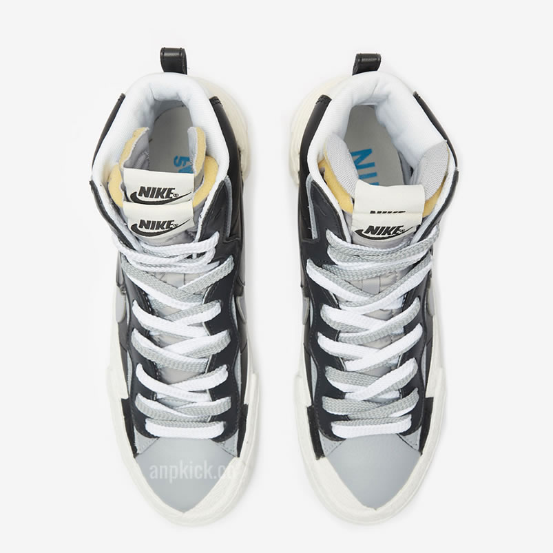 Sacai Nike Blazer Mid Greyscale Black Bv0072 002 (4) - newkick.org