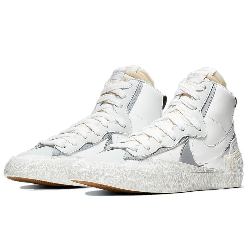 Sacai Nike Blazer Mid White Grey Bv0072 100 (3) - newkick.org