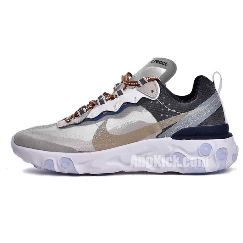 undercover nike epic react element 87 navy white army green (2)